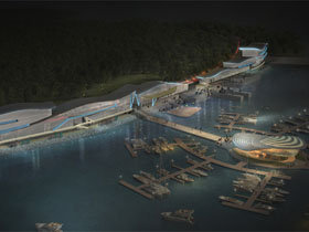 海南?；◢u游艇碼頭泛光照明工程